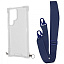 WAVE Clear Case with Strap Samsung Galaxy S24 Ultra midnight blue WAVE Clear Case with Strap Samsung Galaxy S24 Ultra midnight blue