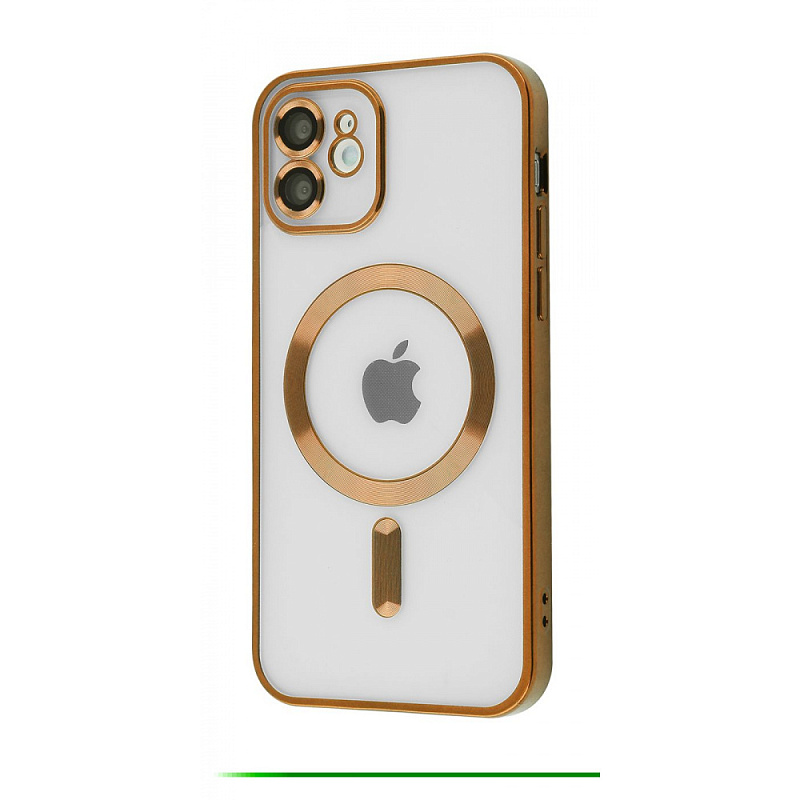 Фото чохла Metal Matte Case with MagSafe iPhone 14 Pro gold