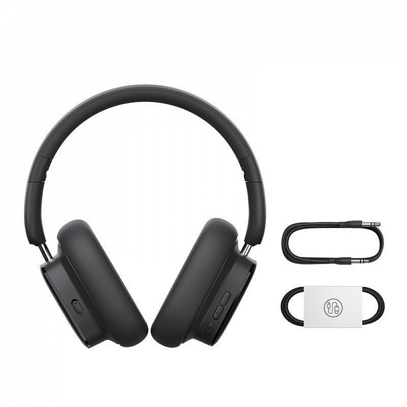 Wireless Headphones Baseus Bowie H1i з шумопоглинанням white