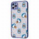 WAVE Cartoon Case (PC+TPU) iPhone 11 Pro Max penguins and dogs/lavender gray
