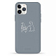 Pump Silicone Minimalistic Case for iPhone 11 Pro Dino Market