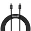 Кабель Baseus Superior Series Fast Charging Type-C to Type-C PD 100W (2m) black Кабель Baseus Superior Series Fast Charging Type-C to Type-C PD 100W (2m) black