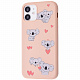WAVE Fancy Case (TPU) iPhone 12 mini lovely koala/pink sand