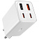 Network Charger Baseus GaN6 Pro Fast Charger 2 Type-C + 2 USB 65W white Network Charger Baseus GaN6 Pro Fast Charger 2 Type-C + 2 USB 65W white