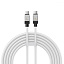 Кабель Baseus CoolPlay Series Type-C to Type-C 100W (2m) white Кабель Baseus CoolPlay Series Type-C to Type-C 100W (2m) white