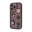 Pretty Things Case iPhone 15 Pro brown/donut Pretty Things Case iPhone 15 Pro brown/donut