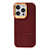 Kajsa Snake Pattern iPhone 14 Pro burgundy Kajsa Snake Pattern iPhone 14 Pro burgundy