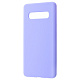 WAVE Full Silicone Cover Samsung Galaxy S10 Plus (G975F) светло-фиолетовый