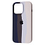 Rainbow Silicone Case iPhone 13 Pro Max midnight blue/white Rainbow Silicone Case iPhone 13 Pro Max midnight blue/white