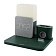 Wireless Charger With Alarm Clock 15W dark green Wireless Charger With Alarm Clock 15W dark green