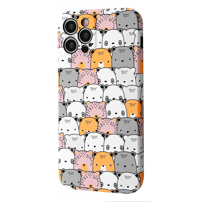 Фото чохла WAVE NEON X LUXO Cute Series iPhone 12 Pro Max медведи