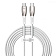 Кабель Baseus Glimmer Series Fast Charging Type-C to Type-C 100W (2m) white Кабель Baseus Glimmer Series Fast Charging Type-C to Type-C 100W (2m) white