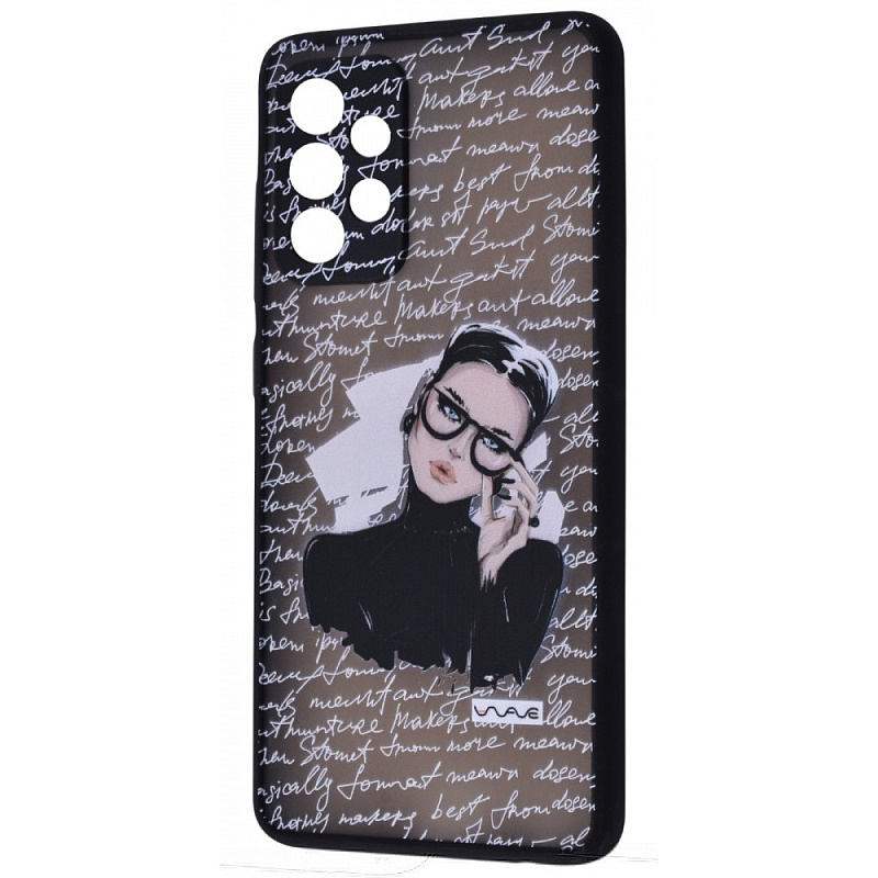 WAVE Cartoon Case (PC+TPU) Samsung Galaxy A52 (A525F) kiss me