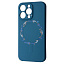 WAVE Minimal Art Case iPhone with MagSafe 13 Pro голубой/венок WAVE Minimal Art Case iPhone with MagSafe 13 Pro голубой/венок