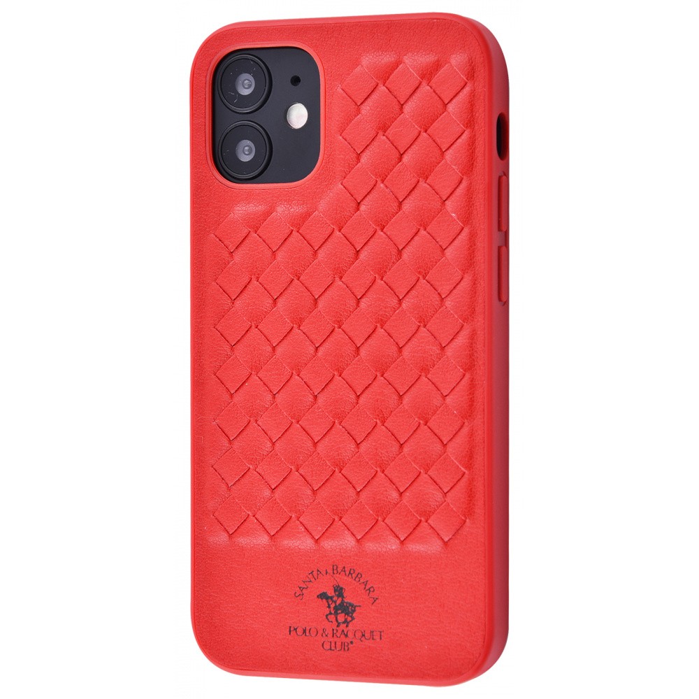 Фото чехла POLO Ravel (Leather) iPhone 12 mini red Красный