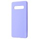 WAVE Full Silicone Cover Samsung Galaxy S10 Plus (G975F) светло-фиолетовый