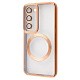 WAVE Metal Color Case with MagSafe Samsung Galaxy S23 Ultra gold