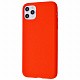 WAVE Full Silicone Cover iPhone 11 Pro Max red