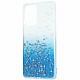 WAVE Confetti Case (TPU) Samsung Galaxy A72 (A725F) white/blue