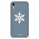 Pump Tender Touch Case for iPhone XR Snowflake