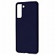 WAVE Full Silicone Cover Samsung Galaxy S21 Plus (G996B) темно-синий