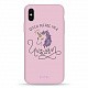 Pump Tender Touch Case for iPhone X/XS Unicorns Girl