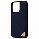Melkco Premium Leather Case iPhone 13 mini blue